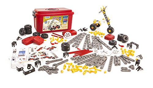 Miniland Activity Mecaniko Builder Set, Red/Yellow/Charcoal