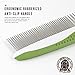 Dog Comb for Removes Tangles and Knots - Cat Comb for Removing Matted Fur - Grooming Tool with Stainless Steel Teeth and Non-Slip Grip Handle - Best Pet Hair Comb for Home Grooming Kit - Ebook Guide