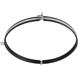 12" Inch Galvanized Pipe Hanger with Rubber