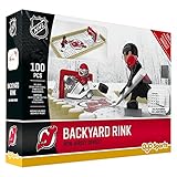 NHL New Jersey Devils Backyard Rink Set, Small, Black