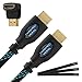 Twisted Veins HDMI Cable 10 ft, Premium HDMI Cord Type High Speed with Ethernet, Supports HDMI 2.0b 4K 60hz HDR on Most Devices and May Only Support 4K 30hz on Some Devices