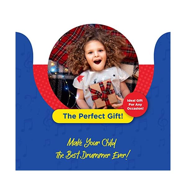EMAAS-Kids-Jazz-Drum-Set-for-Kids--5-Drums-2-Drumsticks-Kick-Pedal-Cymbal-Chair-Stool--Ideal-Gift-Toy-for-Kids-Teens-Boys-Girls-Stimulates-Musical-Talent-Imagination-and-Creativity EMAAS Kids Jazz Drum Set for Kids – 5 Drums, 2 Drumsticks, Kick Pedal, Cymbal Chair, Stool – Ideal Gift Toy for Kids, Teens, Boys & Girls - Stimulates Musical Talent Imagination and Creativity