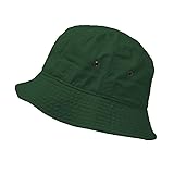 Glory Max Unisex Solid Color 100% Cotton Bucket Hat