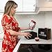 ARUBA PRODUCTS ONLINE Cupcake pancake batter plastic dispenser for Cupcake, Waffles, Muffin Mix, Crepes, Cake and baking Pastries. plus Spatula, 12 pcs Cupcake Mold and Ebook