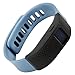 WITHit Designer Sleeve Compatible with Fitbit Charge/Fitbit Charge HR - Band Cover - Black Solid