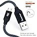 Short Micro USB Cable Android Charger, iSeekerKit 1Ft Nylon Braided High Speed USB to Micro USB Charging Cables Compatible for Samsung, HTC, Motorola, Nokia and More
