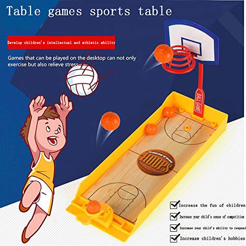Suitable for Boys and Girls Over 3 Years Old, Children's Educational Interactive Desktop Toys Finger Football Basketball Golf Hockey Fans Your Finger Sports Toys [4 Pieces] - Thumbnail 7