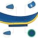 5-Star Compatible Ink Arch Support Orthotic Insoles/Inserts for Flat Feet, Plantar Fasciitis, Overpronation (8-10.5 Men/9-11.5 Women) …