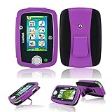 ACdream Leappad 3 Case, PU Leather Case for LeapFrog LeapPad3 Kids' Learning Tablet (Only Fit LeapPad3 [2014 Version] NOT FIT LeapPad 2) with Built In Stand, Purple