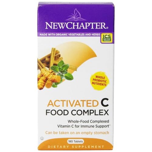 New Chapter Activated C Food Complex, 180 Tablets image
