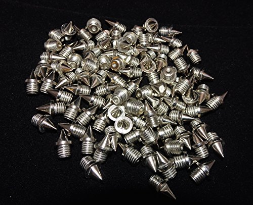 1/4 inch (6mm) Stainless Steel Track/Cross Country Spikes (Bag of 100)
