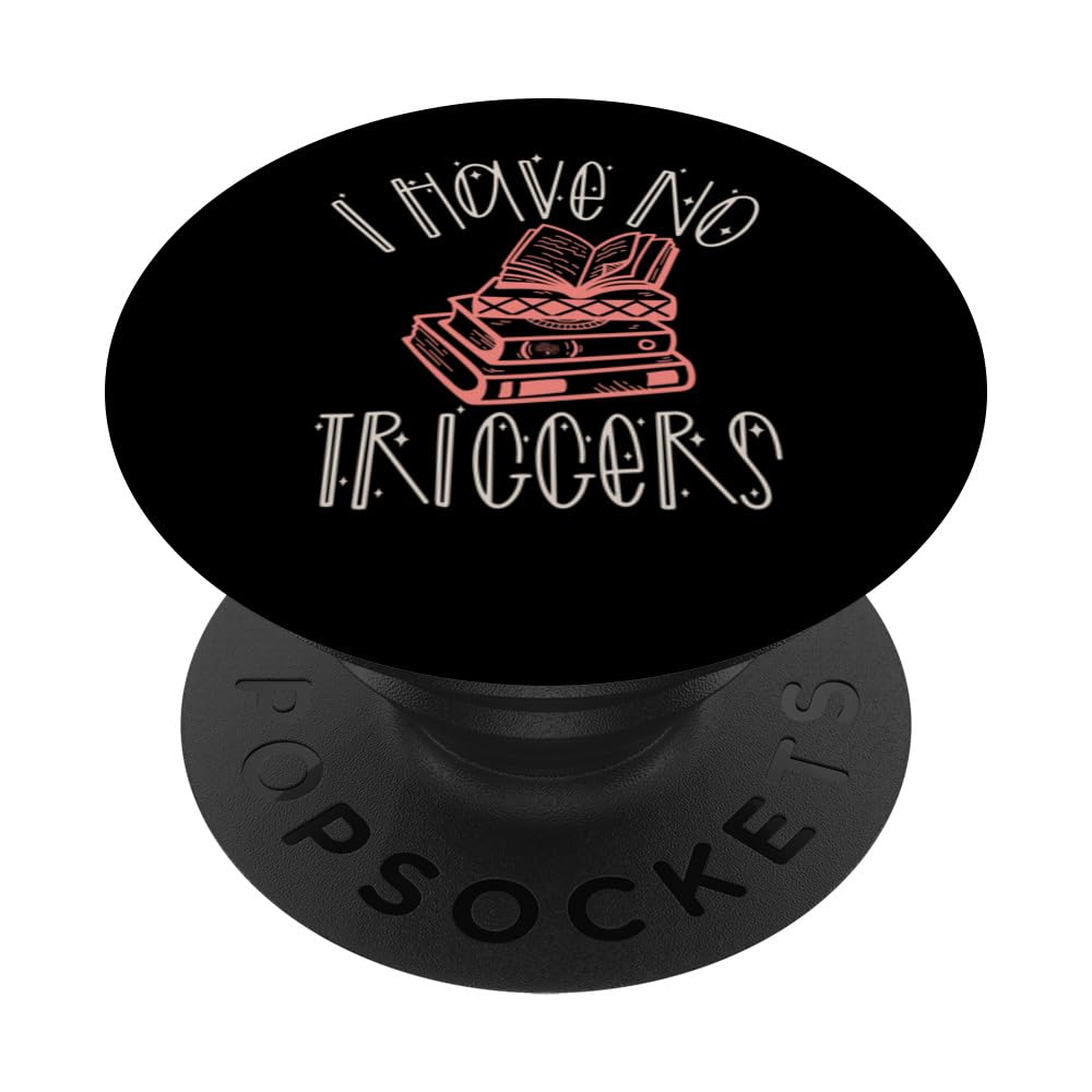 Dark Romance For Women Spicy Smutt Book Merch No Triggers PopSockets Swappable PopGrip