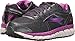 Brooks Women's Ariel 16, Anthracite/Purple, 8.5 D - Wide