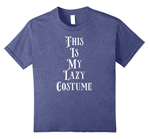This Is My Lazy Costume Shirt Funny Halloween Evil Real Gift