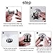 Drain Hair Catcher, Bathtub Drain Protector, Bathroom Tub Shower Sink Bathtub Drain Cover/Sink Drain Strainer Tub/Strainer/Snare Sizes from 1.46'' to 1.79''