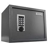 First Alert 2072F Anti-Theft Safe with Digital Lock, 1.00 Cubic Foot, Gray