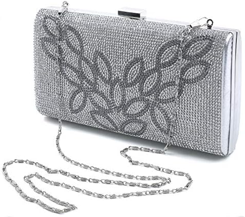 Crystal Evening Bags Evening Clutches Purses for Women Vandysi Glitter Rhinestone Purses for Wedding Party Bridal Handbags