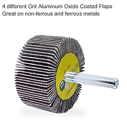 M-jump 12 Pcs 2”X 1” X1/4” Flap Wheels Set