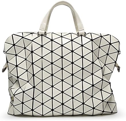 Pu Leather Handbag Shopping Shoulder Tote Bag with Coin Pouch Wallet Purse Oversize，The M size:18",11",6".The L size:21",11.8",6". Weight：500g