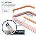 Maxboost iPhone X Case, HyperPro Hybrid Clear Case with GXD GEL [Drop Protection] / Premium Clarity for Apple iPhone X / iPhone 10 2017 [Reinforced Frame] TPU Bumper + Hard PC Back Cover -Pink/Orange