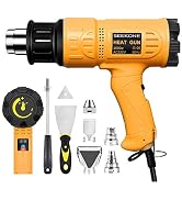 Décapeur Thermique Professionnel 2000W - Pistolet Air Chaud 300-600°C Avec Buses En Acier Inoxydable