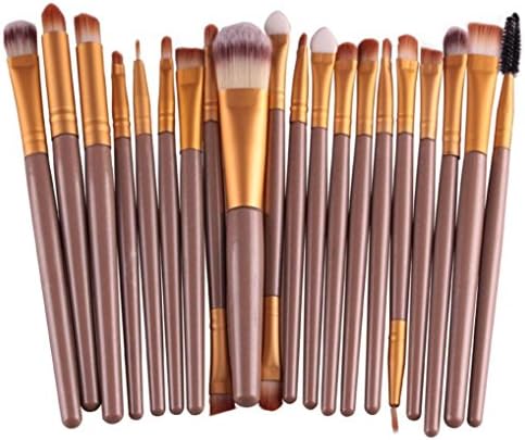20 pcs/set Makeup Brush Set, AODOB Make-up Toiletry Kit Wool Make Up Brush Set