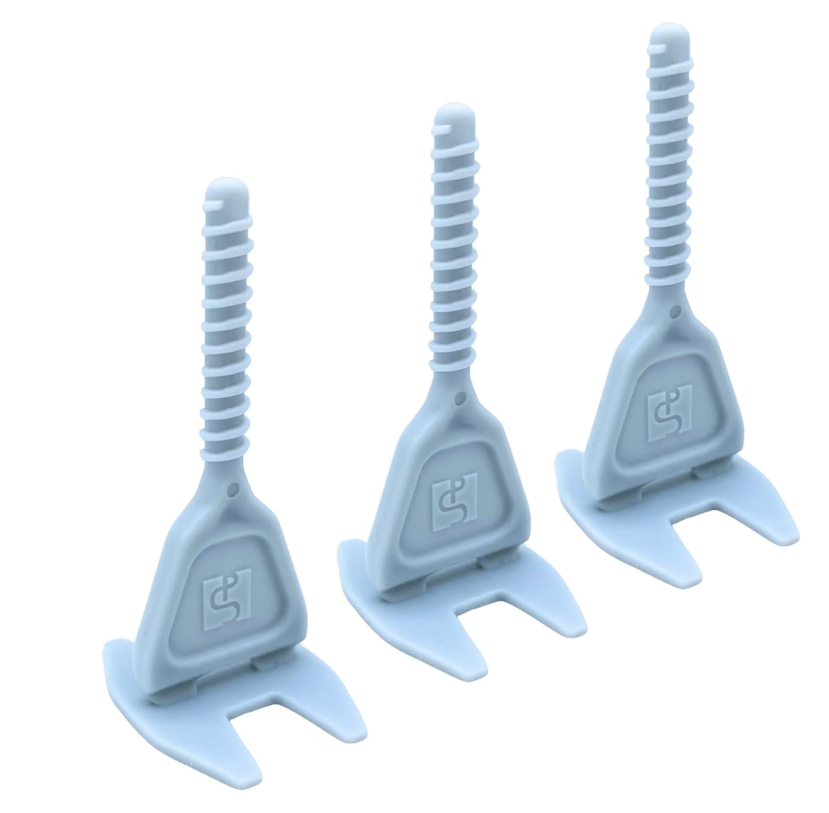 Tile Levelling System Clips 4 mm (5/32 inch) – 250 Pack | Tile Spacers for 3–22mm Tile Thickness | Professional Floor & Wall Tiling | SHAFFER PRO