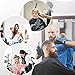 Barber Chair Salon Chair Styling Chair Hydraulic Pump Barber Chair Heavy-Duty Beauty Salon Barber Swivel Chair Shampoo Styling Hair Chairs Hair Cutting Professional Salon Equipment