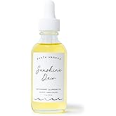 Earth Harbor | SUNSHINE DEW Cleansing Oil - Deep Cleanse & Makeup Remover | Papaya Enzymes and Sea Kelp | 2 fl oz