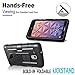 Alcatel One Touch Fierce XL / Alcatel OneTouch Flint / Alcatel OneTouch Pixi Glory LTE Case, Starshop [Dual Layers] Kickstand With [Premium Screen Protector] Locking Belt Clip (Black)