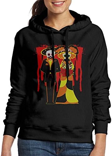 BERT LIFE Sugar Skulls Casual Women Hoodies Long Sleeve Drawstring Sweatshirt XXL