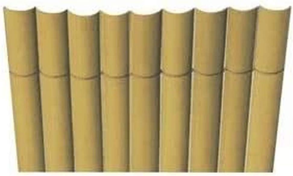 Intermas M292834 - Cañizo sintetico media caña 1 x 3 m bambu