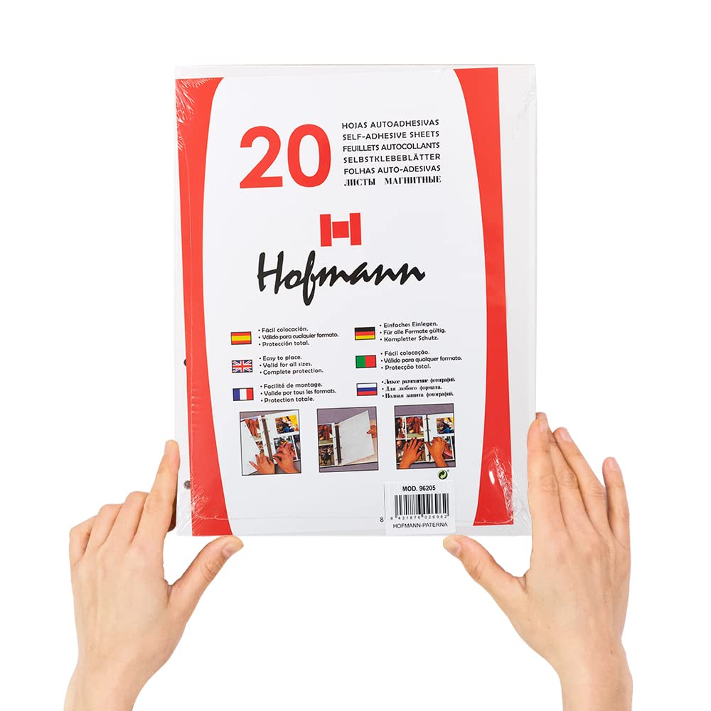 HOJA ALBUM FOTOS 20H MAGNETICAS 9820