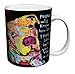 Culturenik Dean Russo Dog Soul Quote Modern Animal Art Porcelain Gift Coffee (Tea, Cocoa) 11 Oz. Mug