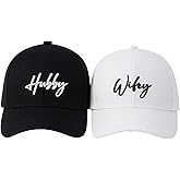 Wedding Gifts for Couples 2026, Bridal Shower Gifts, Hubby and Wifey Hat, Gift for Honeymoon Engagement Newlywed