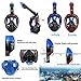 Unigear 180° Full Face Snorkel Mask -Panoramic View with Detachable for GoPro Mount and Earplug,Anti-Fog Anti-Leak Snorkeling Design for Adults and Youth