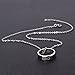 Silove Love You Dad Mom Stainless Steel Necklace for Men Women Dad Birthday Gifts Jewelry