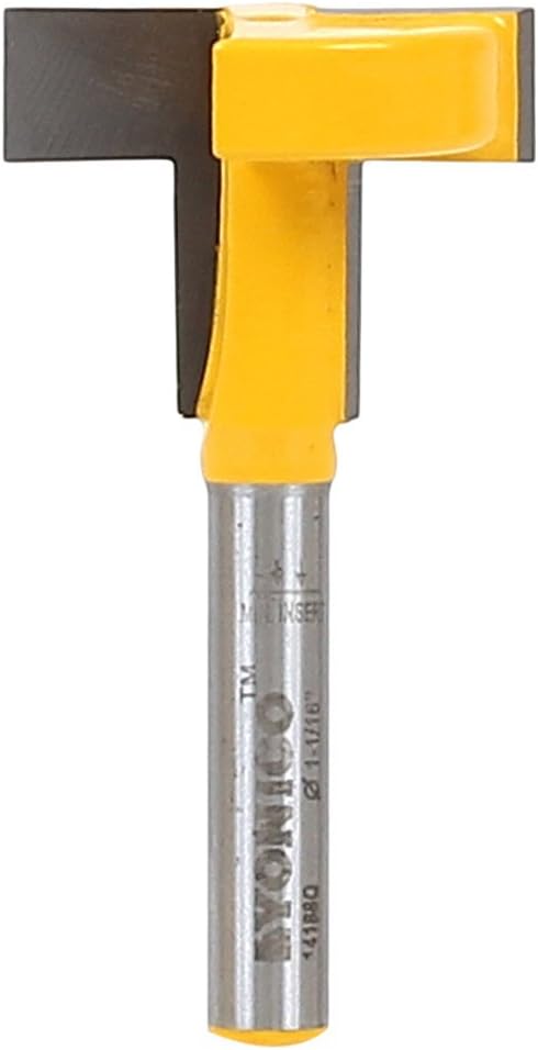 Yonico 14188q 1-1/16-Inch T Slot Router Bit 1/4-Inch Shank, 1-1/16" Diameter