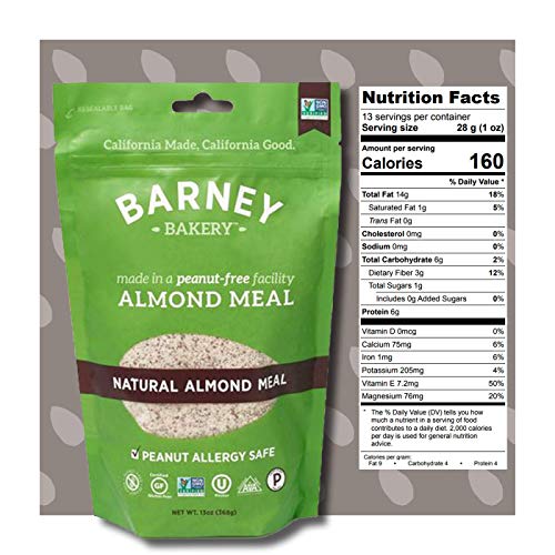 Barney Butter Natural Paleo KETO NonGMO PeanutFree, Almond Meal, 13 Ounce - Image 7