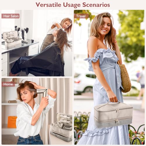 Travel Carrying Case for Hair Dryer Shark Flexstyle Dyson Airwrap Brush