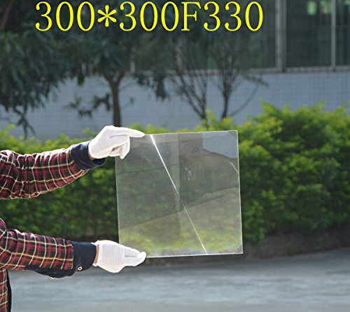 2-Pack Square Fresnel Lens 300*300MM Focal length 330MM Fivefold magnification, 2PCS/Unit, we are professional Fresnel Lens Manufacturer