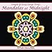 Large Print Simple and Easy Mandalas at Midnight: Black Background Large Print Mandalas Adult Coloring Book for a Simple and Relaxing Coloring Experience. (Easy Coloring Books for Adults) (Volume 3) by ZenMaster Coloring Books