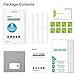 [8 Pack] Fitbit Alta / Fitbit Alta HR Screen Protector, OMOTON Full Coverage HD Clear Screen Protector for Fitbit Alta / Fitbit Alta HR Smart Watch [Ultra-Clarity] [Highly Responsive] [Bubble Free]