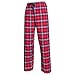 Boxercraft Plaid 100% Cotton Flannel Pant F20, Navy/Red- M