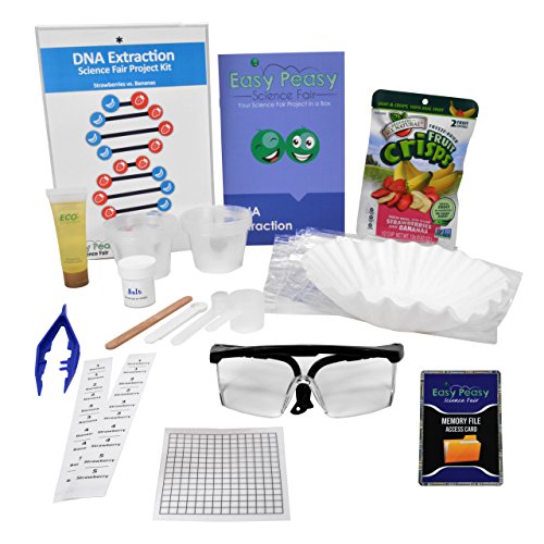 Easy Peasy Science Fair DNA Extraction Project Kit â€“Top Science Learning Kit