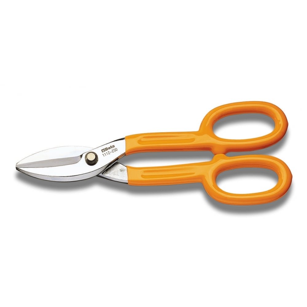 Beta 1112 200 Tin Snips Straight Wide Blades