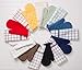 DII Basic Terry Collection Quilted 100% Cotton, Potholder, Blueberry, 3 Piece