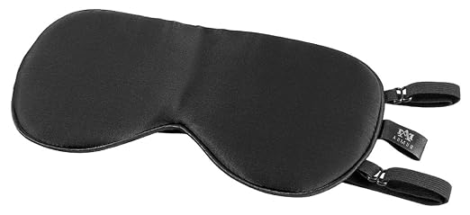 100% Natural Silk Sleep Mask for Women Men and Kids - Great for Travel,Shift work,Napping,Meditation