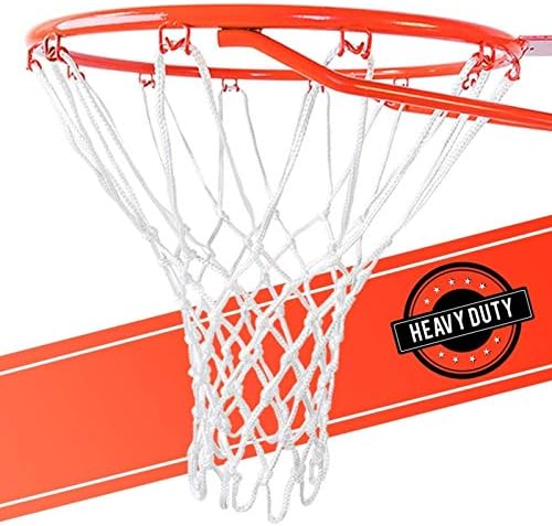 red white blue basketball net