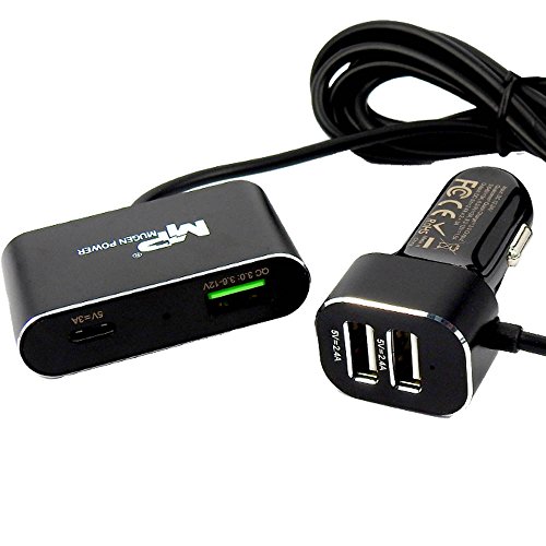 Car charger mugen power quick charge 3.0 4 ports type c…